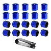 20 PCS Wheel Nut Covers Bolt Caps, 19mm Wheel Lug