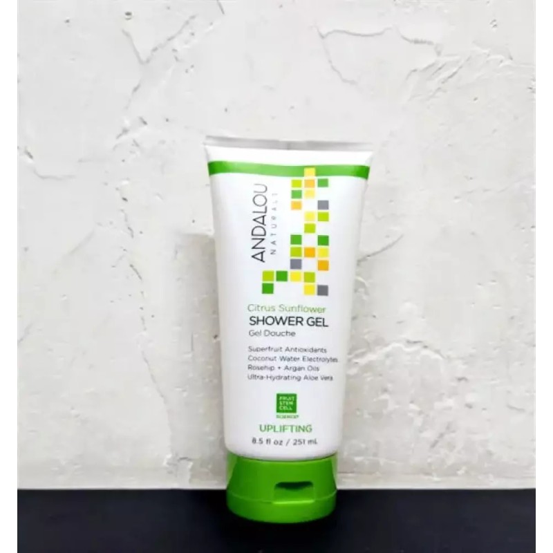 Andalou 안달로우 시트러스 썬플라워 업리프팅 샤워 젤 251ml Andalou Citrus