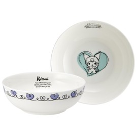 Skater CBFT14-A Fruit Plate, Dishwasher-Safe, Bone China Narumi Ceramics, Made in Japan, Sanrio Chromi, Drawing