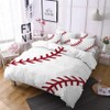 LanS Precise Baseball Sport Series Duvet Cover Bedding Set, Duvet