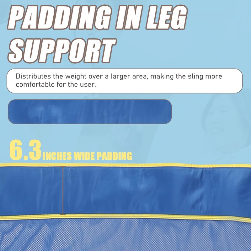 Universal Full Body Hoist Sling for Patient Lift – Mesh