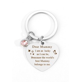 Kzikbxh Mum Gifts,Gifts for Mum,Mum Keyring,Mothers Day Gifts,Mum Birthday Gifts,Presents for Mum,Mummy Gifts,Mummy Gifts from Son,Mothers Day Gifts for Mum,Mum Gifts for Christmas