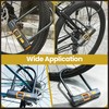 Heavy Duty Bike Lock U-Lock with 5ft Steel Cable -