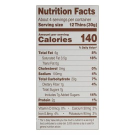 Simple Mills - Sweet Thins Honey Cinnamon 4.25 oz (Pack of 6)