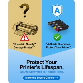 MasaiMara High Yield TK-5152 TK5152 Toner Cartridges Replacement for Kyocera ECOSYS M6035cidn M6535cidn P6035cdn Printer ｜ TK-5152K TK-5152C TK-5152M TK-5152Y ｜ Black, Cyan, Magenta, Yellow, 4-Pack