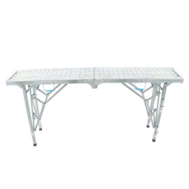 findmall Scaffolding Platform Portable Folding Scaffolding Equipment Multi Purpose Working Platform 1.8 Meters