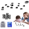 Magnetic Chess Game,Magnetic Effect Chess Set Battle Ches, Educational Checkers
