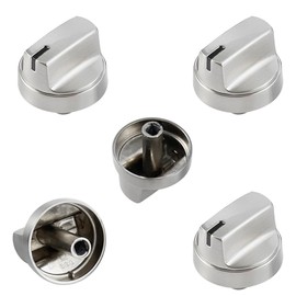 5PCS WB03X29354 for GE Stove Knobs Replacements, for ge Gas Stove Knobs Replacements, for ge Profile Stove Knobs, Replaces PD00042150 4585908 AP6327766 PS12296156 EAP12296156 Fits Models PGP7030SL1SS