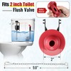Gulfmew 2 Inch Toilet Flusher Replacement Kit, Toilet Flusher Repair