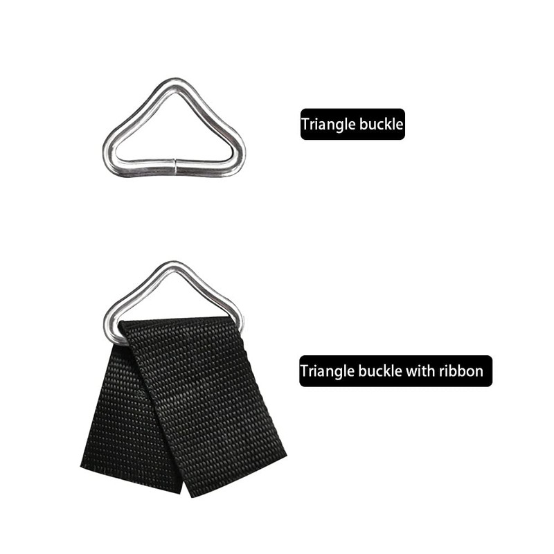 Trampoline Triangle Buckle, 10pcs Triangle Rings, High Strength Metal for