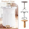 Xosjska 2 Pack 32 x 43 Inch Round Spandex Cocktail