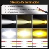 Faros De Lupa De Doble Color De 120w Para Auto,