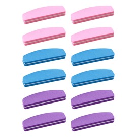 12 pieces mini sponge squatting, manicure tools, nail polishing tools, nail polishing files