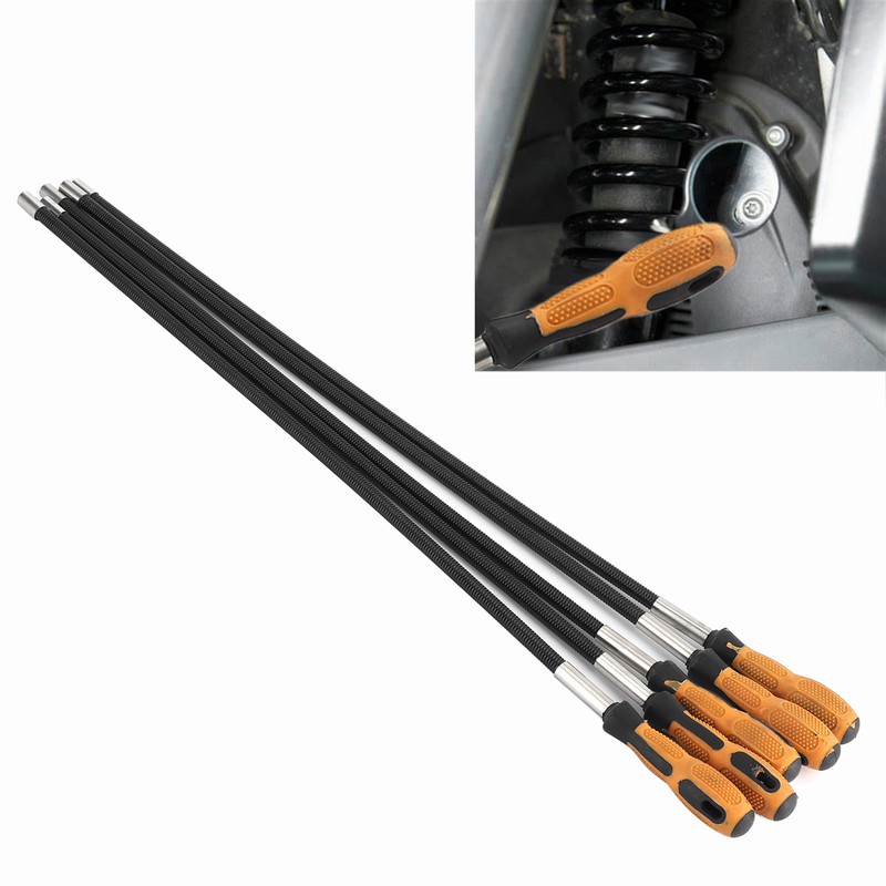 5Pcs Universal Magnetic Pickup Tool Slender Foldable Magnet Pick Up