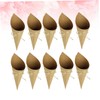 FELTECHELECTR Unique Paper Adornments 50pcs Conical Shaped Decorative Confetti Containers