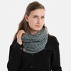 KNIT FACTORY - Dusk Loop Scarf - Finely Knitted Tube