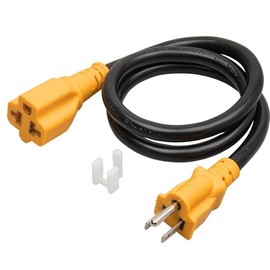 MECMO 3ft 15 Amp Household to 20 Amp T Blade Power Adapter Cable 12AWG, NEMA 5-15P to 5-20R, 5-15P to 6-15R, 5-15P to 6-20R AC Adaptor, 15A 125V to 20A 250V, 15Amp 125V to 20Amp 250V Converter Cord