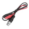 Pomya Alligator Clip BNC Plug Oscilloscope Test Probe Cable Double