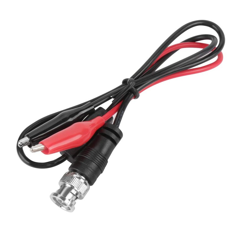 Pomya Alligator Clip BNC Plug Oscilloscope Test Probe Cable Double