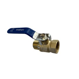 Garden Hose Shut Off Valve Hose Splitter Hose Connector Heavy Duty 3/4 Ball Valve With Brass Inlet and Outlet Water Valve Garden Hose Quick Connect Hose Attachment