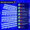 Dyna-Living LED Storefront Lights 80FT Commercial RGB Window Lights for