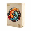 Tulolvae Wooden Puzzle Adults, Yin Yang Fish 275 Pieces Animals