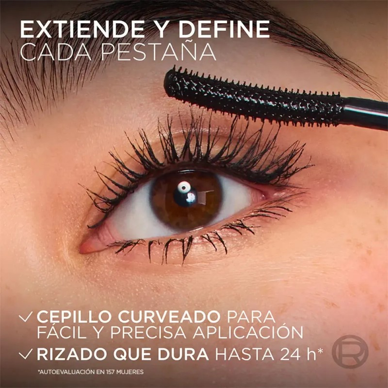L'Oréal Paris Extensionist Máscara de Pestañas A Prueba de Agua,