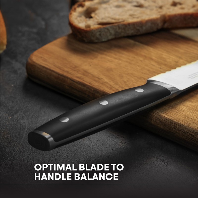 MasterChef Bread Knife 8" with High Carbon Stainless Steel Blade