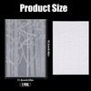3D Embossing Folders, 6.42x4.53in Branches Embossed Template Embossing Plates Elaborate