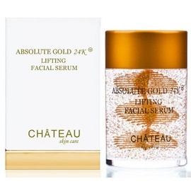 ABSOLUTE GOLD 24K Lifting Facial Serum - 24 Karat Gold, SILK PEPTIDES and HYALURONIC Acid. Excellent for all skin types. 2 fl.oz-60 ml (FRAGRANCE...  