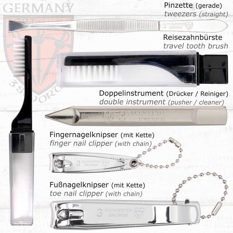 DREI SCHWERTER - Germany 10-Piece Manicure Set Monza - Perfect