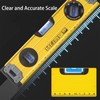 BJDSI 300 mm Leveler Tool,Powerful Magnetic Level,High Accuracy Torpedo Level,Durable