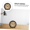 MAGICLULU Vintage Alarm Clock Silent Retro Tabletop Clock for Home