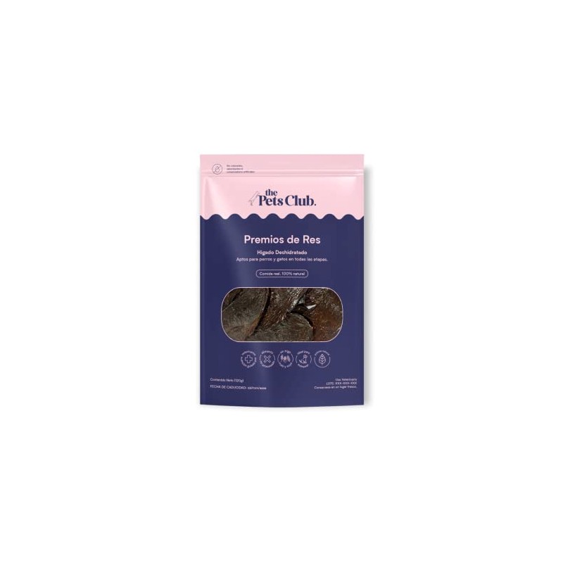 The Pets Club Premios Deshidratados para Perro - 3 Pack