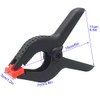 CESFONJER 9 Pcs Plastic Spring Clamp Set, Resin Spring Clamps