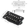 2Pcs Pickup Set Alnico 5 for Guitar Bridge Durable Musical