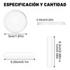 SYCYKA Tope de Puerta, Juego de 16 Protector de Pared