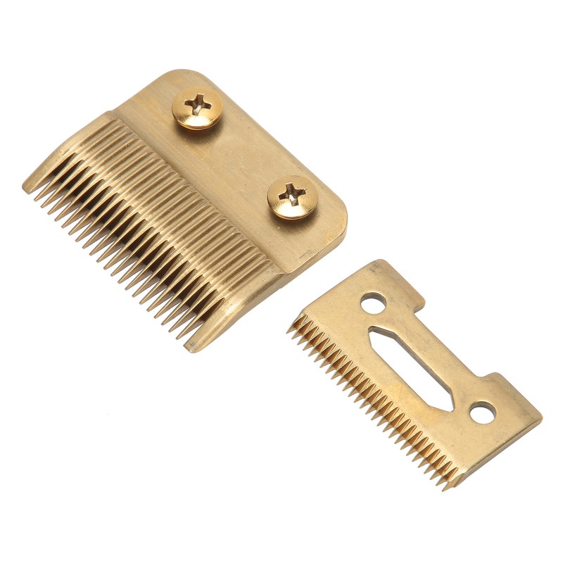 Hair Trimmer Replacement Blades Stainless Steel 2 Holes Clipper Blades