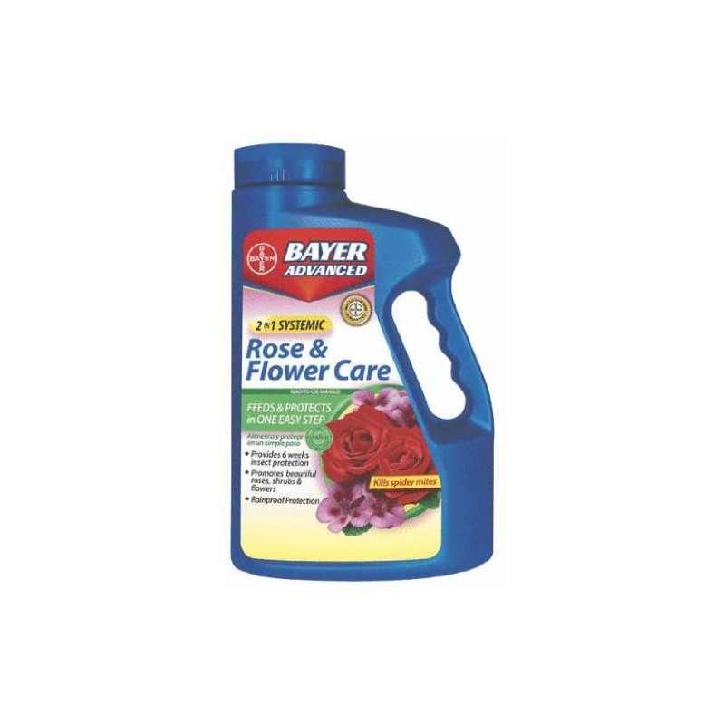 Bayer 502610B 2-in-1 Systemic Rose & Flower Care Granules -