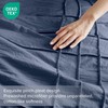 Comfort Spaces Navy Queen Comforter Set - 3 Piece Pintuck