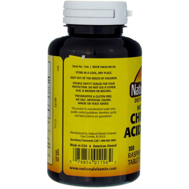 Nature's Blend Acidophilus Chewable Raspberry Flavor - 100 Tablets, Pack