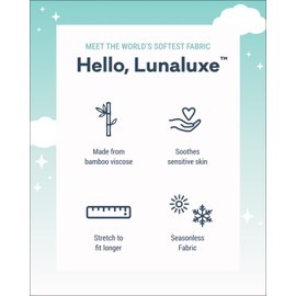 Little Sleepies Zippy Baby & Toddler Pajamas - Bamboo Viscose Sleeper for Boys and Girls, Newborn Sleeper w/ 2-Way Zipper w/Mitten Cuffs, Made From Viscose from Bamboo, Blue Cookies & Milk, 3T