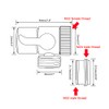 CIENCIA Brass Sink Faucet Diverter Valve to Sink Hose Sprayer,Faucet