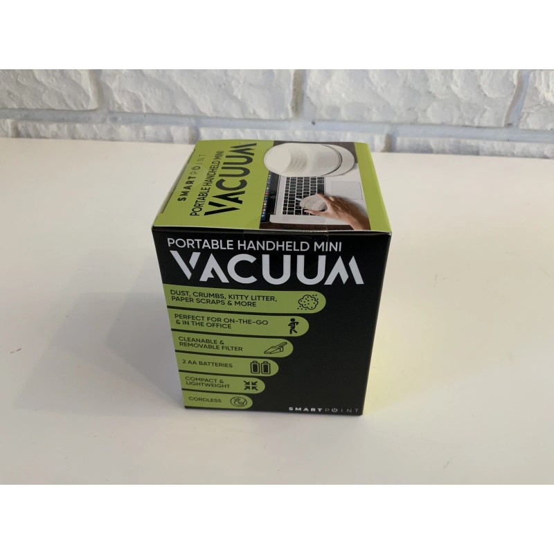 Smart Point Portable Handheld Mini Vacuum for Keyboard W/attachment &