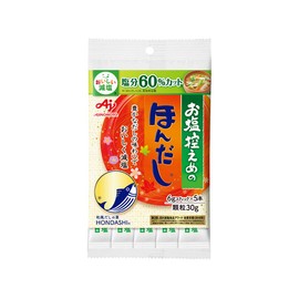 Ajinomoto KK Low Salt Hondashi 0.2 oz (6 g) Sticks, Pack of 5 x 10 Bags