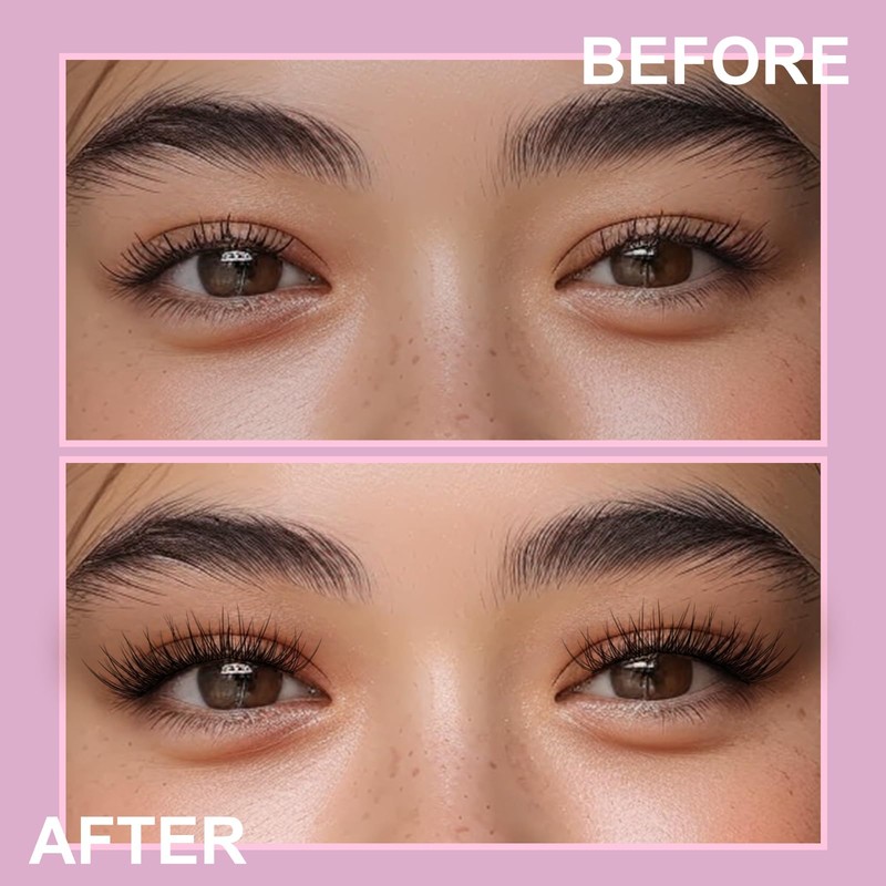 EMEDA DIY Eyelash Extensions Individual Lash Extensions Clusters 70 Pcs