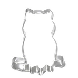 WJSYSHOP Owl on Tree Shaped Cookie Cutter