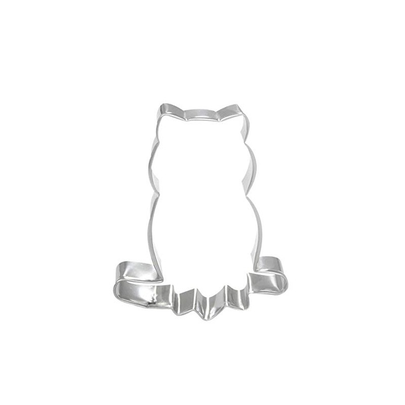 WJSYSHOP Owl on Tree Shaped Cookie Cutter