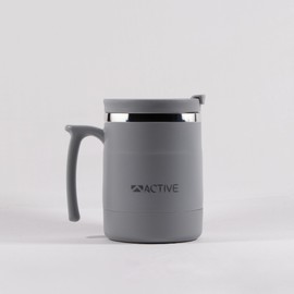 Active Travel Coffee Mugs and Cups (Grey)