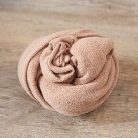 Zeroest Trajes de fotos para bebé recién nacido, manta elástica para bebé, niño, niña, envoltura de terciopelo para sesión de fotos de bebé, envoltura de fotografía de recién nacido, color café